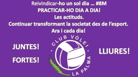 💜💜💜 PRACTICAR-HO DIA A DIA! 💜💜💜 - Club Volei La Palma